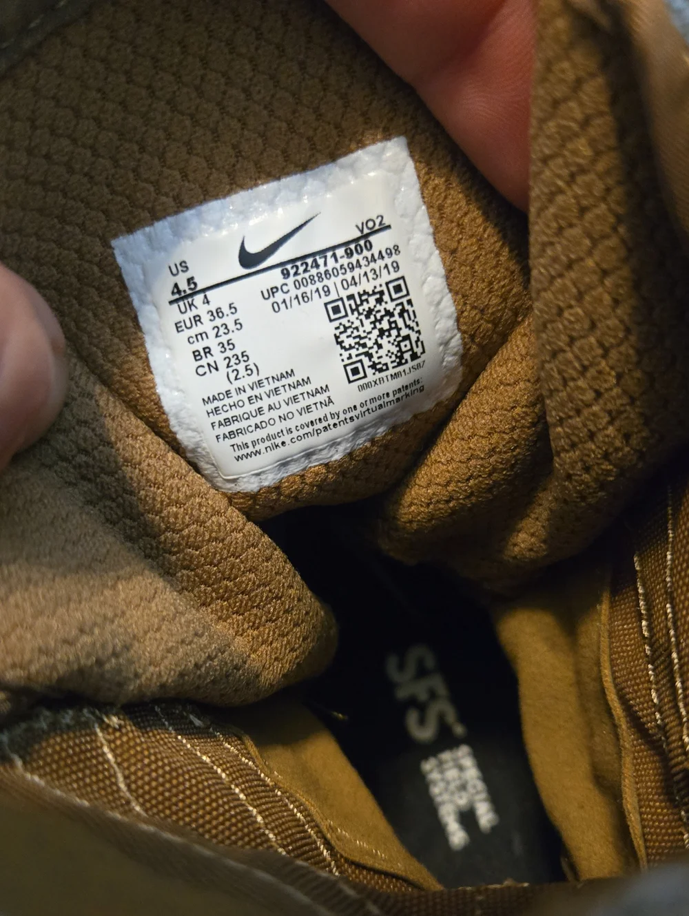 Nike Tactical Boots Coyote Brown Military